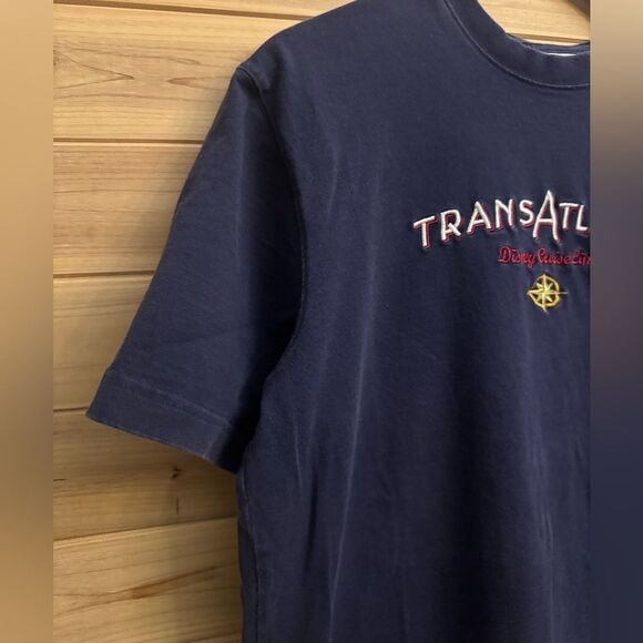 Y2K Disney Cruises Size Large Transatlantic 2007 Short Sleeve T Shirt - Picture 2 of 8